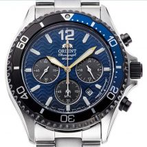 Reloj cronógrafo hombre solar Orient Sports Chronograph Blue Panda RA-TX0208L LIMITED EDITION 42.8mm 200m
