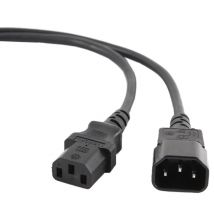 Kabel ZASILAJĄCY (PRZEDŁUŻACZ) 1.8M GEMBIRD IEC320 C13/C14