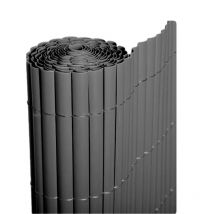 Bonerva | Cañizo Pvc Media Cara Antracita |  Rollo 1x3 Metros