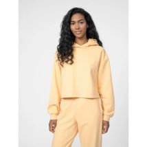 SUDADETRA 4F-SWEATSHIRT  F244 4FSS23TSWSF244-73S AMARILLA MUJER CAPUCHA