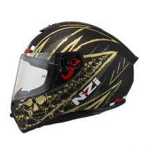 Casco Integral NZI Trendy 2 Flag Black Gold