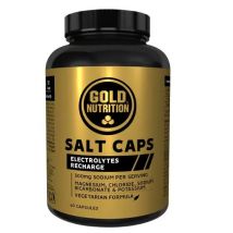 Gold Nutrition Cápsulas de Sal Mineral para Electrolitos, 60 Unidades - Hidratación con Sodio, Potasio, Magnesio y Cloro