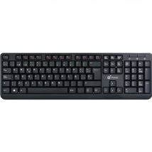 Cromad t50 teclado multimedia usb - teclas fn + multimedia - diseño extrafino y tacto suave