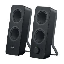Logitech z207 altavoces 2.0 bluetooth - 10w - sonido estereo - entrada jack 3.5 mm - color negro