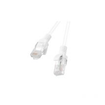 Lanberg - PCU6-10CC-0500-W cable de red Blanco 5 m Cat6 U/UTP (UTP) PCU6-10CC-0500-W