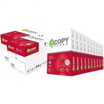 Com-Fort House - Folios Marca Copy Paper - Cajas de 10 Paquetes de 500 Hojas - DIN A4 y 80 Grs - Para Oficina y Hogar