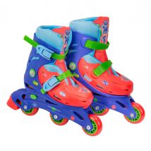 Patines infantiles en línea , con diseños exclusivos de PJ Masks, tallas ajustables 27-30/ 31-34 (2942) (2943). Patines de aprendizaje. Tallas ajustables. Tobillera acolchada. Calidad al mejor precio.