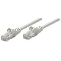 Cable de Red Intellinet Cat5e 2m Gris CCA U/UTP PVC RJ45