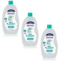 NENUCO Agua de Colonia Fragancia Original - Nenuco aportará bienestar a vuestro bebé en su cuidado diario - Pack AHORRO 3,300ml (3x1100ml)