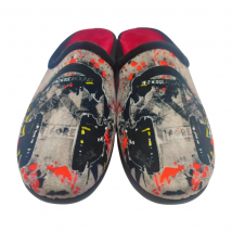 Flossy Zapatillas casa hombre invierno cómodas, flexibles, ligeras y gran confort , con plantilla extraíble y suela perfumada , antideslizante , fabricadas en España ,suaves y tiernas ilustración de