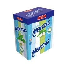 Caramelos Mentitas Fiesta Menta Blanca Relleno Masticable Bolsa 270 Unidades