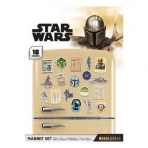 Star Wars The Mandalorian - Cazador de recompensas Imán de nevera unisex Multicolor, Plástico,