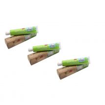 Foramen - Pasta de dientes - Gel infantil Ecológico Foramen 1100 PPM  (Pack de tres tubos)  sabor Fresa suave