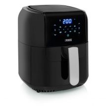 Freidora de aire sin aceite Princess 183029, 5,5 litros, 1400 W, Digital, 8 Programas, Temporizador