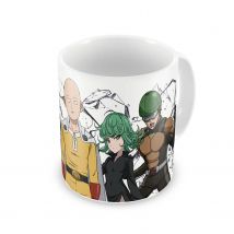 Grupo Erik Taza One Punch Man Heroes - Taza desayuno - Taza cerámica 350ml - Taza té - Taza café - Licencia oficial