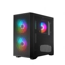 Logic Dart Pro Argb Mini Caja USB-C Negro