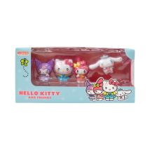 Comansi set hello kitty & friends colecciÃ³n completaÂ - 4 figuras - diseÃ±o kawaii - hello kitty, my melody, kuromi y cinnamoroll