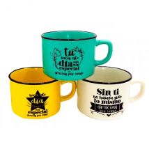 Disok Disok: Lote 10 Taza Frases Gracias por Venir - Regalos para Bodas, Comuniones y Cumpleaños