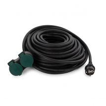 Perel Cable Prolongador Resistente para Uso en Exteriores - Schuko - 20 M