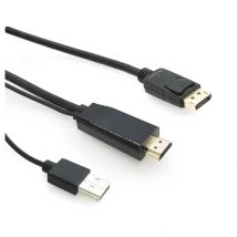 Microconnect HDMI a Displayport Adaptador de Video Alta Calidad