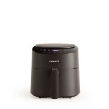 CREATE - Freidora sin aceite 3.5L- 8 programas, Acero Inoxidable, 220°C - AIR FRYER PRO COMPACT