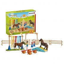 Schleich 42481 Farm World Pony Agility Training