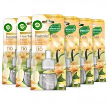 Air Wick Eléctrico - Ambientador para casa con aroma a Vainilla - 6 Recambios