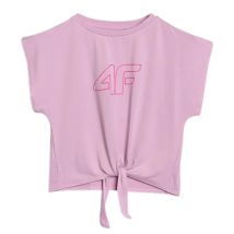 CAMISETA 4F  FUNCIONAL F1184 4FJWSS25TFTSF1184-56S ROSA NIÑA manga corta