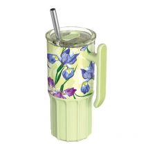 Taza termo quokka 720ml acero inoxidable con base de silicona umi green tea