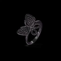 Anillo de mujer de plata de ley de la marca Folli Follie, color plata, talla 16 (referencia: 3R17S062C)