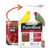Nutribird C15 Pienso para Canarios Versele-Laga, 1kg, 3kg, 10kg, Comida para Pájaros