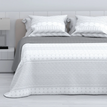Colcha Bouti Modelo Albir HMS, Para Primavera Verano Reversible Para Cama de 90, 105, 135, 150 y 180