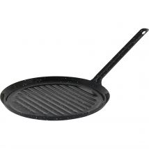 La Estrella - Sartén Jaspeada Asador 26cm Acero Vitrificado - Antiadherente, Duradera y Versátil