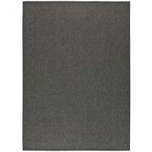 Alfombra interior Lavable diseño chevron en Antracita - ESPIGA LISO | 60x120, 80x150, 120x170, 140x200, 160x230 cm