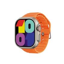 Xo m10 reloj smartwatch pantalla cuadrada 2" hd - llamadas bt - ip67 - cargador magnético - color naranja