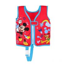 Bestway Chaleco Disney Mickey Mouse UPF 50+ Pecho 51 cm +1 a 3 Años Piscina y Playa 09101