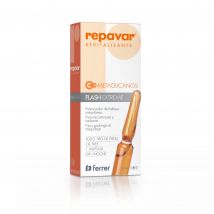 Repavar Revitalizante Sérum Metaglicanos Flash Extreme - Efecto Tensor Inmediato - Elaborado con Vitamina C - Piel más Luminosa y Radiante - Fija el Maquillaje - 1 Ampolla
