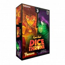 Dice Throne Piromante vs Ladron sombrio