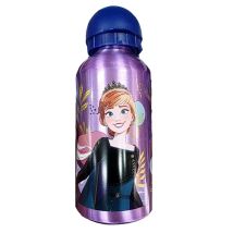 BOTELLA ALUMINIO CON TAPA  FROZEN,CANTIMPLORA DE ALUMINIO,BOTELLA ALUMINIO DE AGUA,BOTELLA PARA COLEGIO,FESPU