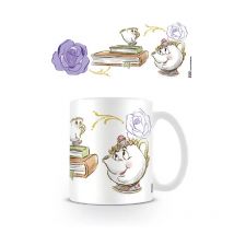 Pyramid International Beauty and the Beast (Chip Enchanted) - Taza de cerámica (11 x 11 x 1,3 cm)