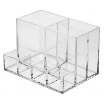 SANCO STORE - ORYX Organizador Maquillaje / Cosmetica Transparente 10,2x14x9 cm.