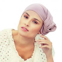 Christine Headwear Anna Viva Tube 1355-0551 | Turbante en Tubo de Algodón Rosa