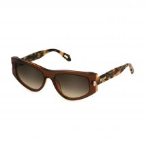 Just Cavalli Gafas de Sol SJC034 Marrón Top+Naranja 55/17/140 Unisex Adultos