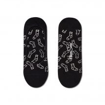 Calcetines Happy Socks Cortos Estampados de Siluetas Blancas para Hombre