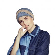 Christine Headwear Zoya Viva Turban Pigeon Blue Mix 1537-0834 | Turbante