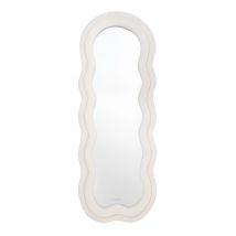 Flamingueo Espejo Pared Espejo de Pie Cuerpo Entero Espejo Marrón Grande Marco Rizo Decoracion Habitacion Aesthetic Room Decor Espejos Decorativos de Pared Decoracion Hogar Cosas Aesthetic 160 x 60 x