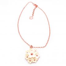 Collar Folli Follie Mujer, 3n1t043rw, (27 cm)