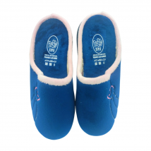 Zapatillas casa mujer invierno cómodas, flexibles, ligeras y gran confort , marca Flossy con plantilla extraíble y suela perfumada , antideslizante , fabricadas en España ,suaves y tiernas.
