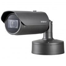 Cámara de Seguridad IP Hanwha de 2 Megapíxeles con Visión Nocturna y Alta Resolución