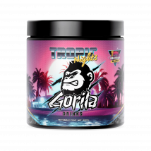 TROPIC NIGHTS - Bebida Energética en Polvo Sin Azúcar Sabor Piña Colada - 300gr (60 tomas) - GORILA DRINKS®